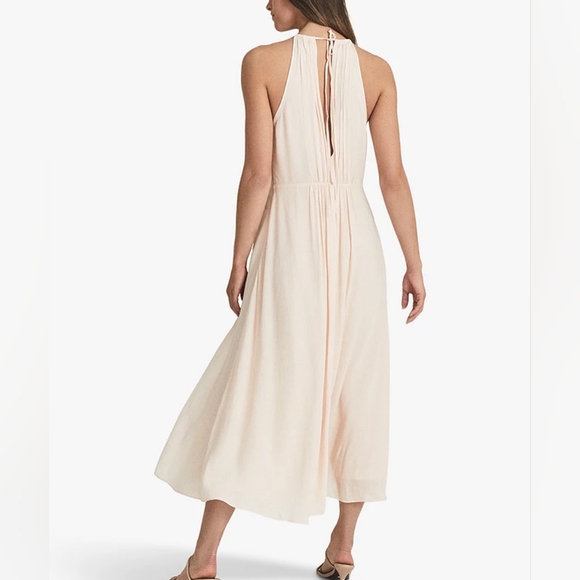 NWT REISS | $295 Marta Midi Dress Pink - Picture 5 of 8